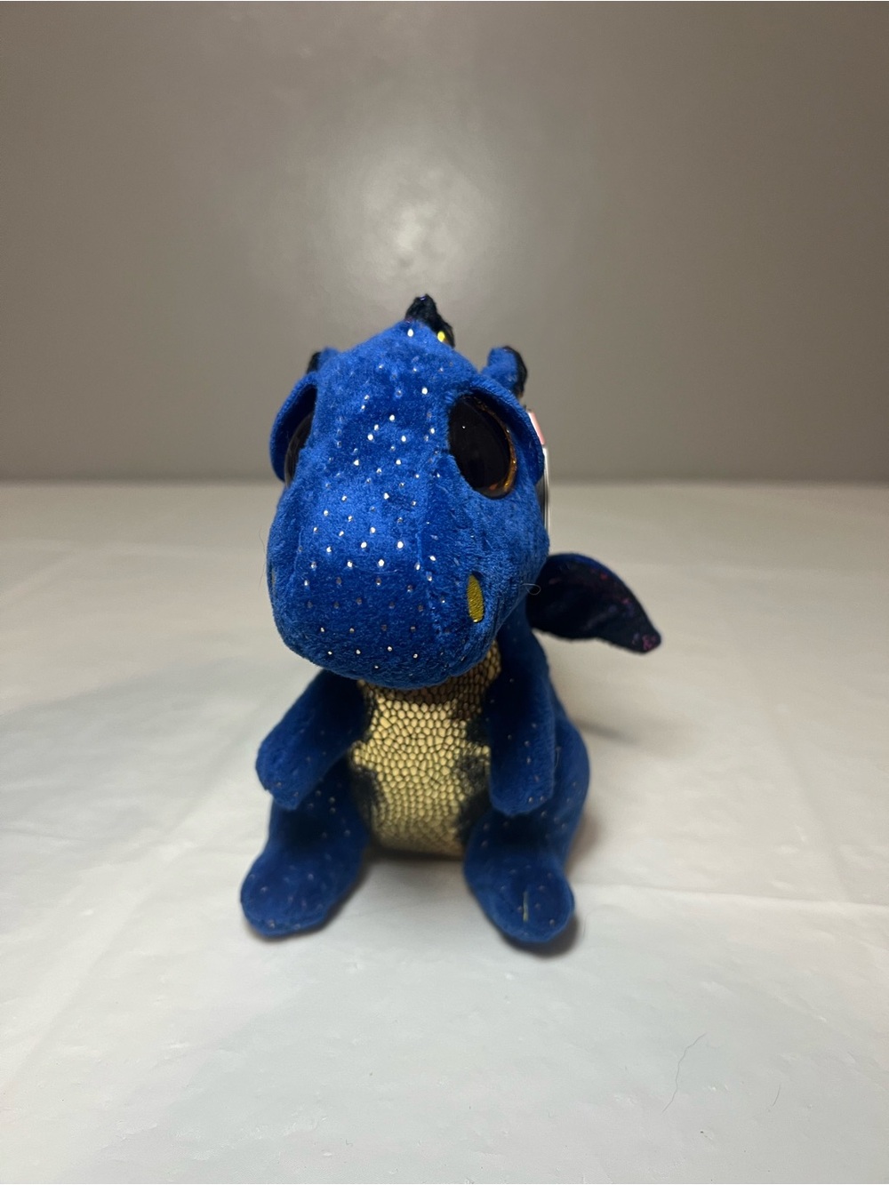 NWT Ty Beanie Boos Saffire Blue Dragon